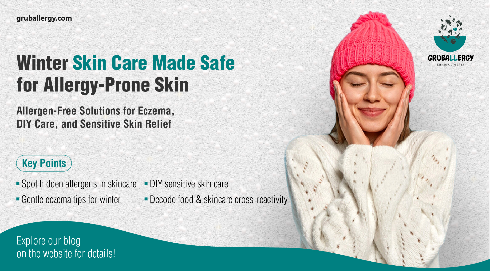 Winter Skin Care for People with Food Allergies